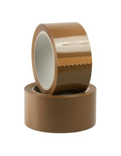 Precinto cinta adhesiva marrón SOLVENTE 48mm x 120m