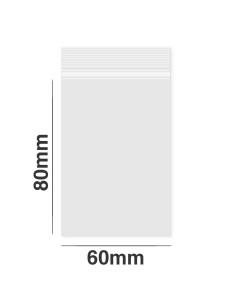 Bolsa zip 6x8cm